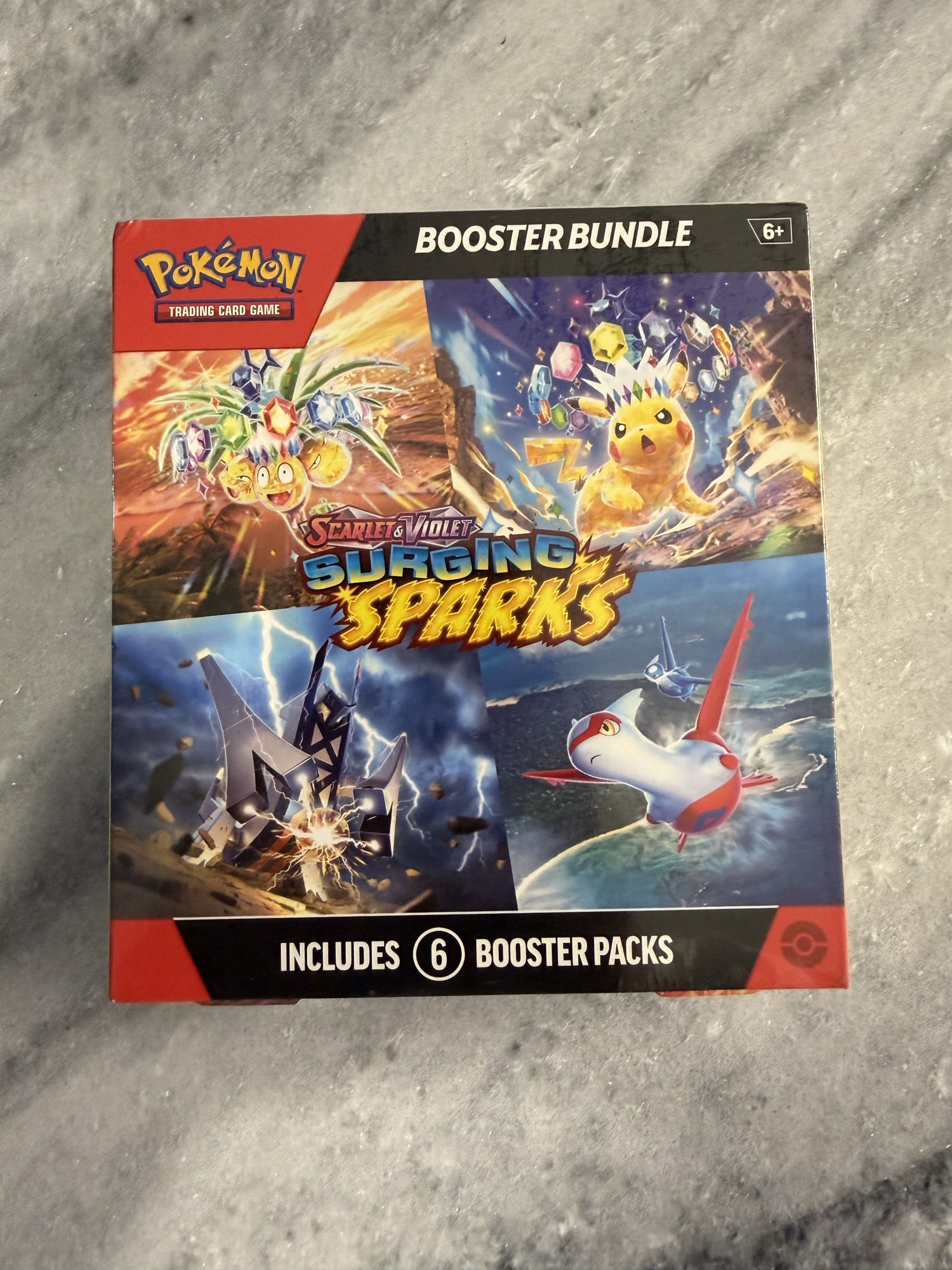 Pokémon TCG Surging Sparks – Booster Bundle